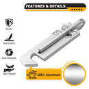 2020+ Polaris RZR PRO XP Turbo R Pro R Aluminum UTV Door Latch - WeiSen - 80307009