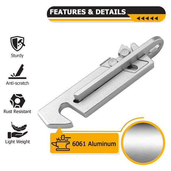 2020+ Polaris RZR PRO XP Turbo R Pro R Aluminum UTV Door Latch - WeiSen - 80307009