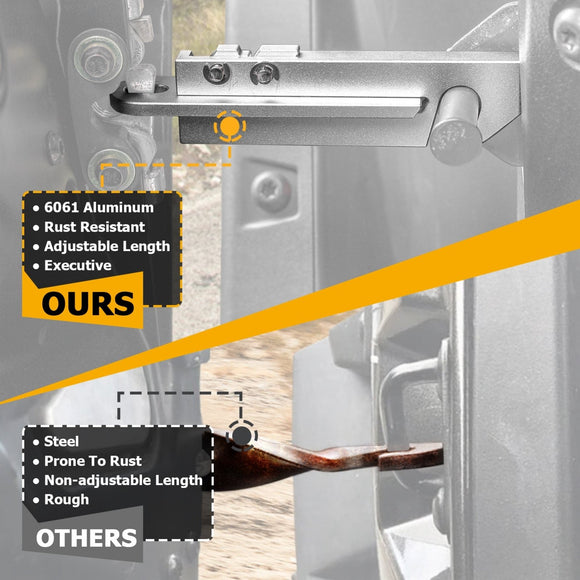 2020+ Polaris RZR PRO XP Turbo R Pro R Aluminum UTV Door Latch - WeiSen - 80307009