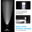 2014 - 2020 Polaris RZR XP1000 900 40W A - Pillar FogLight Pod Bracket Switch Kit - WeiSen - ZT001+70201006+WI005 - A