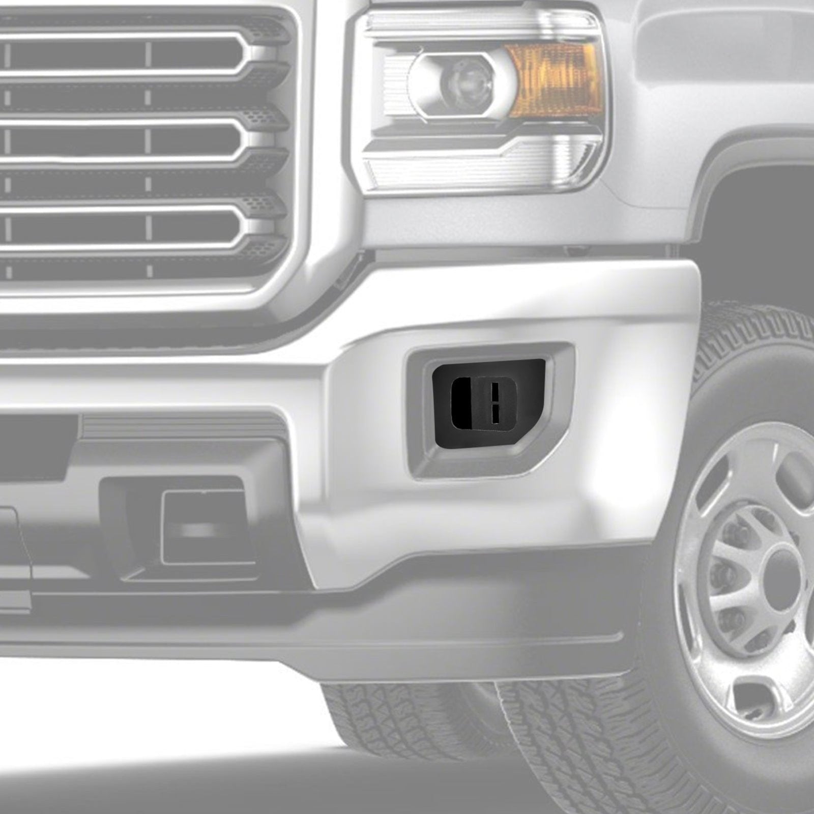 2015-2019 GMC Sierra 2500HD 3500HD Bumper Fog Light Bracket - Weisen