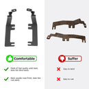 2015 - 2019 Chevrolet Silverado 2500HD 3500HD Solid Steel Hood Hinge LED Work Light Bracket Mount - WeiSen - 70104033