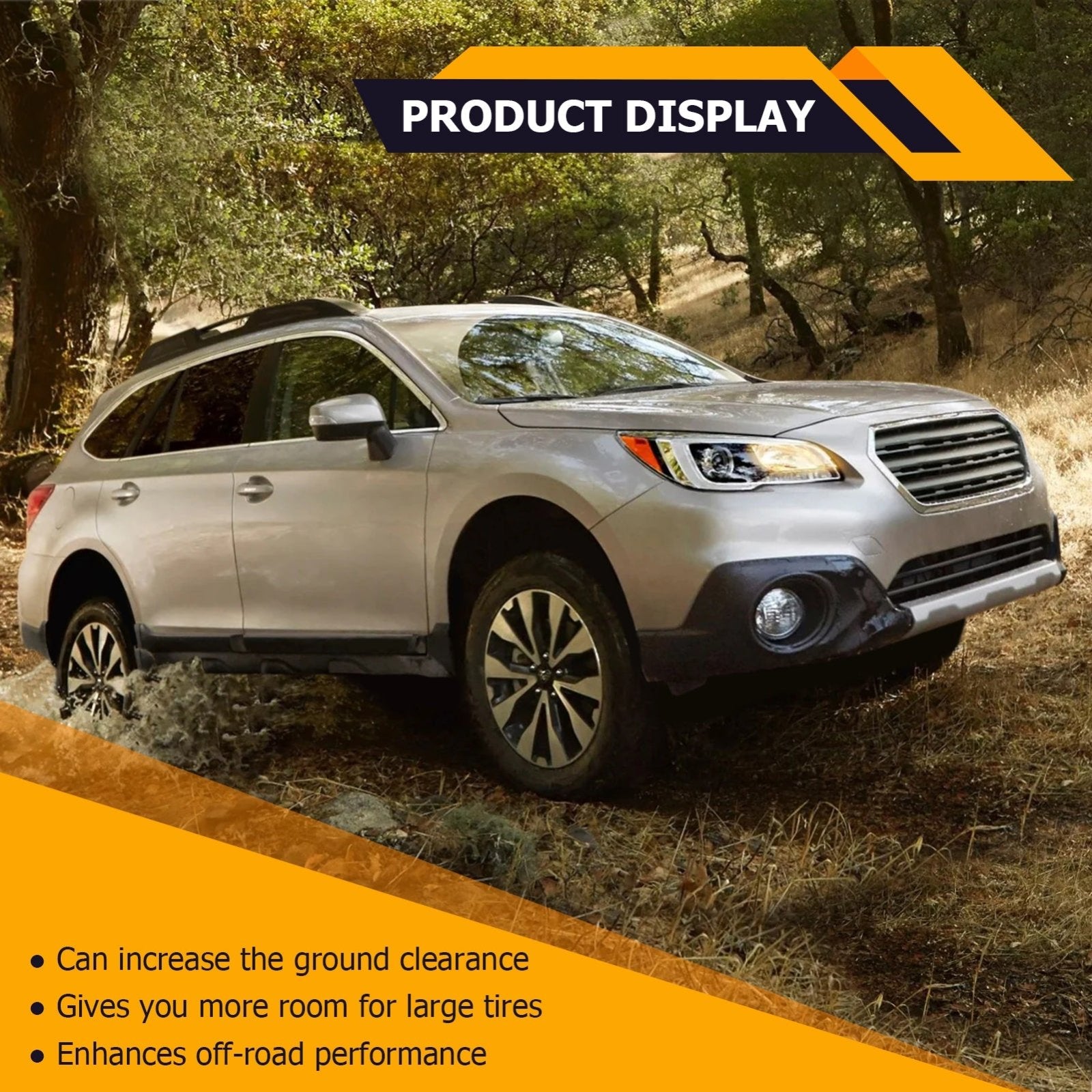 20152019 Subaru Outback Front 2” & Rear 1.5” Full Leveling Suspension