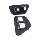 2015 - 2020 Chevrolet Colorado Bumper Fog Lights Dual 3" 24W LED Pod Mount Upgrade Kits - WeiSen - ZT107+LED001*2+WI010