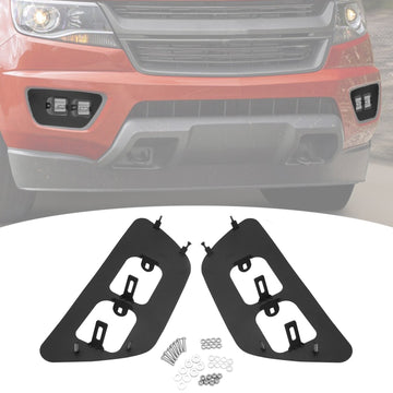 2015 - 2020 Chevrolet Colorado Steel Front Bumper Light Mounting Bracket - WeiSen - ZT107