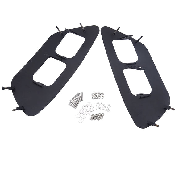 2015 - 2020 Chevrolet Colorado Steel Front Bumper Light Mounting Bracket - WeiSen - ZT107