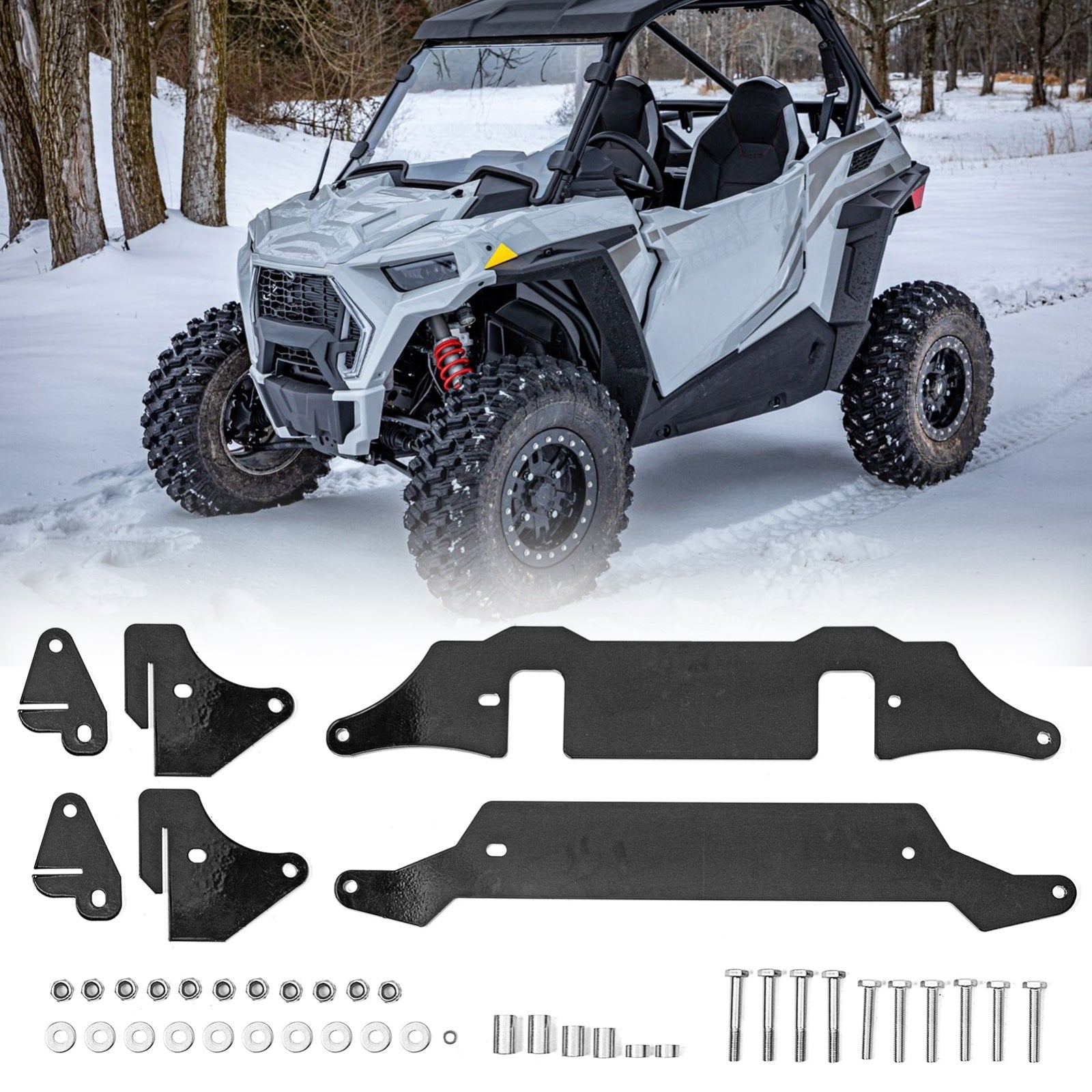 2" Full Suspension Lift Kit For Polaris RZR, Sportsman 570, 850, 900, 800 XP - Universal ATV Fit