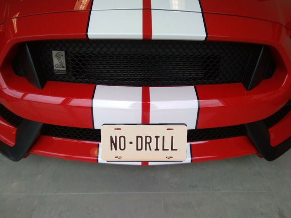 2015 - 2021 Ford Mustang Shelby GT350/ GT350R Front Bumper License Plate Mount Bracket - WeiSen - ZT126