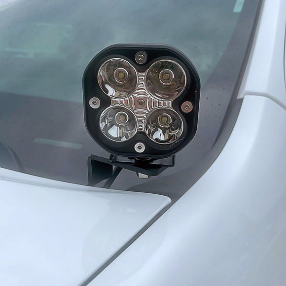 2015 - 2022 Chevy Colorado GMC Canyon 40W Hood Ditch LED Fog Light Bracket Kit - WeiSen - ZT106+70201006+WI001