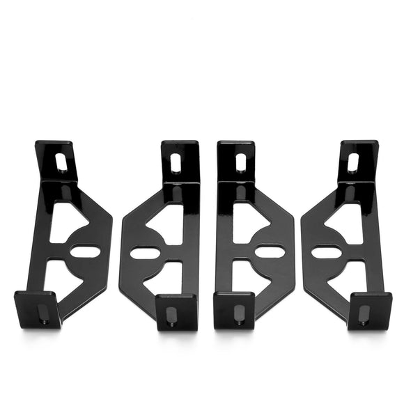 2015 - 2024 Yamaha YXZ1000R Front Bumper 4x LED Light Pods Headlight Kit (Plug & Play) - WeiSen - 8010300901