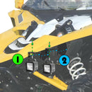 2015 - 2024 Yamaha YXZ1000R Front Bumper 4x LED Light Pods Headlight Kit (Plug & Play) - WeiSen - 8010300901