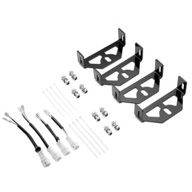 2015 - 2024 Yamaha YXZ1000R UTV Front Bumper LED Headlight Mount Plug N Play Wire Kit - WeiSen - 80103009