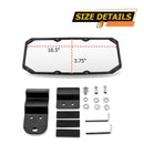 2015+ Polaris Ranger EV ETX XP 570 900 1000 Tempered Glass Center Rear View Mirror - WeiSen - 80301037