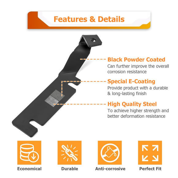 2016 - 2017 Ford Explorer Heavy Duty Steel Auxiliary Offroad LED Pod Light /Work Light Mount Bracket - WeiSen - 70104055