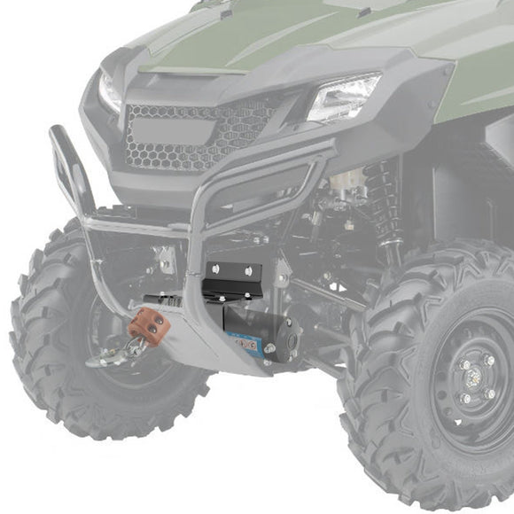 2016 - 2024 Honda Pioneer 1000/1000 - 5 Bumper Winch Mounting Plate Bracket Kit - WeiSen - 80106011