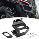 2016 - 2024 Honda Pioneer 1000/1000 - 5 Bumper Winch Mounting Plate Bracket Kit - WeiSen - 80106011