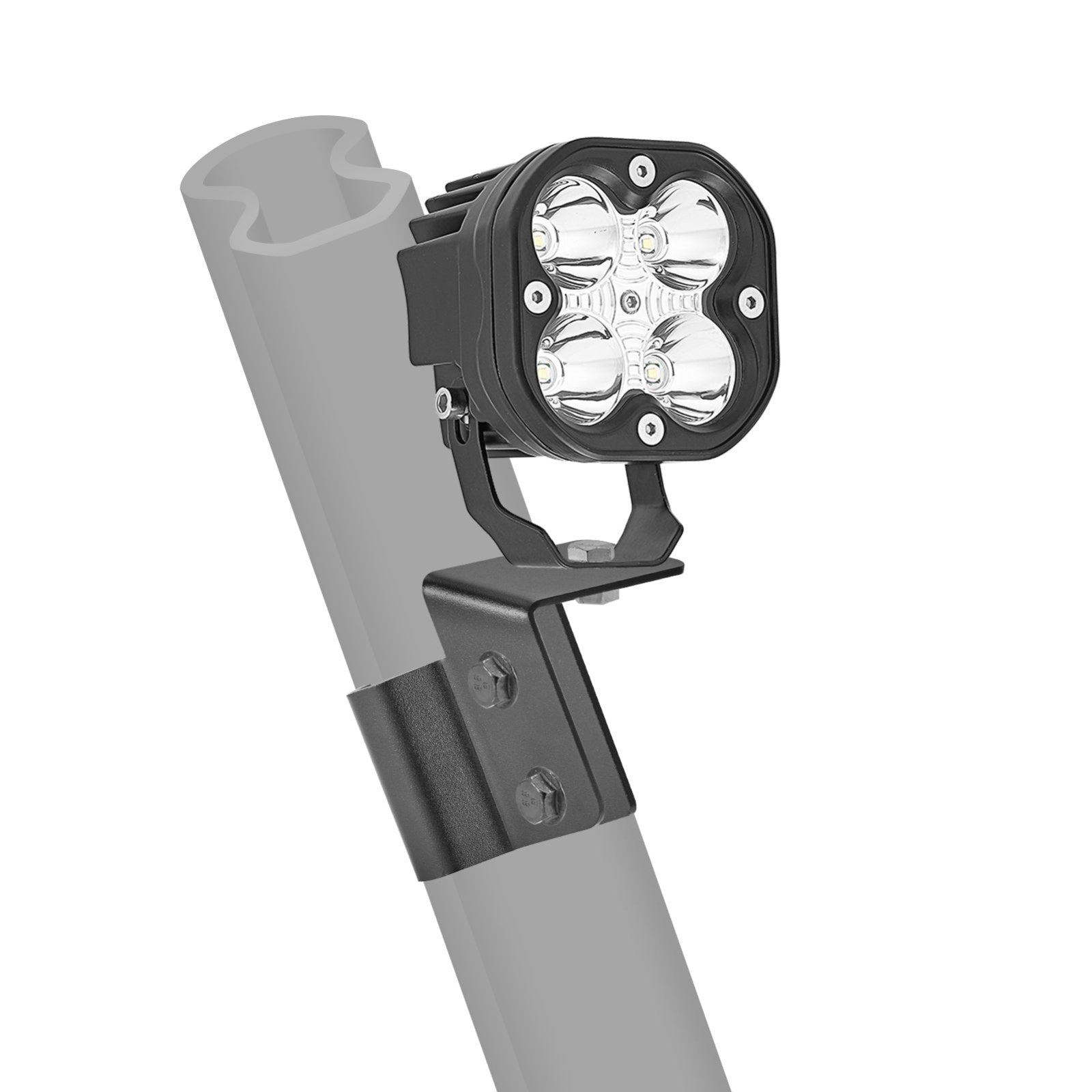 2016-2023 Can-Am Defender Maverick X3 Trail A-Pillar LED Light Pods Mount Brackets Kit - Weisen