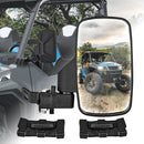 2016 - 2024 Polaris General 1000 - 4/1000 Side Rear View Mirror Set Roll Bar Clamp - WeiSen - 80301022