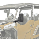 2016 - 2024 Polaris General 1000 - 4/1000 Side Rear View Mirror Set Roll Bar Clamp - WeiSen - 80301022