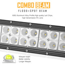 2016 - UP Polaris General 1000 Roof 42" Curved LED Light Bar Kit w/ Pulse Bus Bar - Weisen - 80101004+70202008+80206007