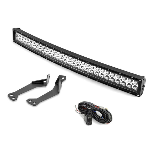 2014 - 2023 Polaris RZR XP1000 900 Roof 32" Curved LED Light Bar Mount Bracket Kit - WeiSen - ZT007 - A - L8 - W4