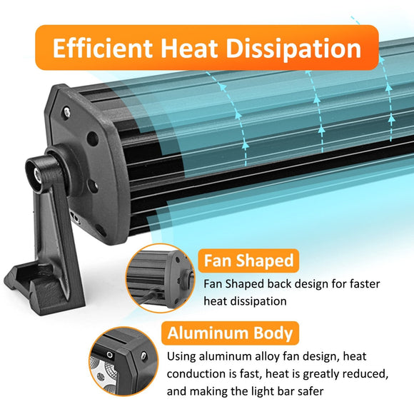 2016 - 2023 Toyota Tacoma Upper Grille 32" Straight LED Light Bar Kit - WeiSen - 70103003+70202003+70203004