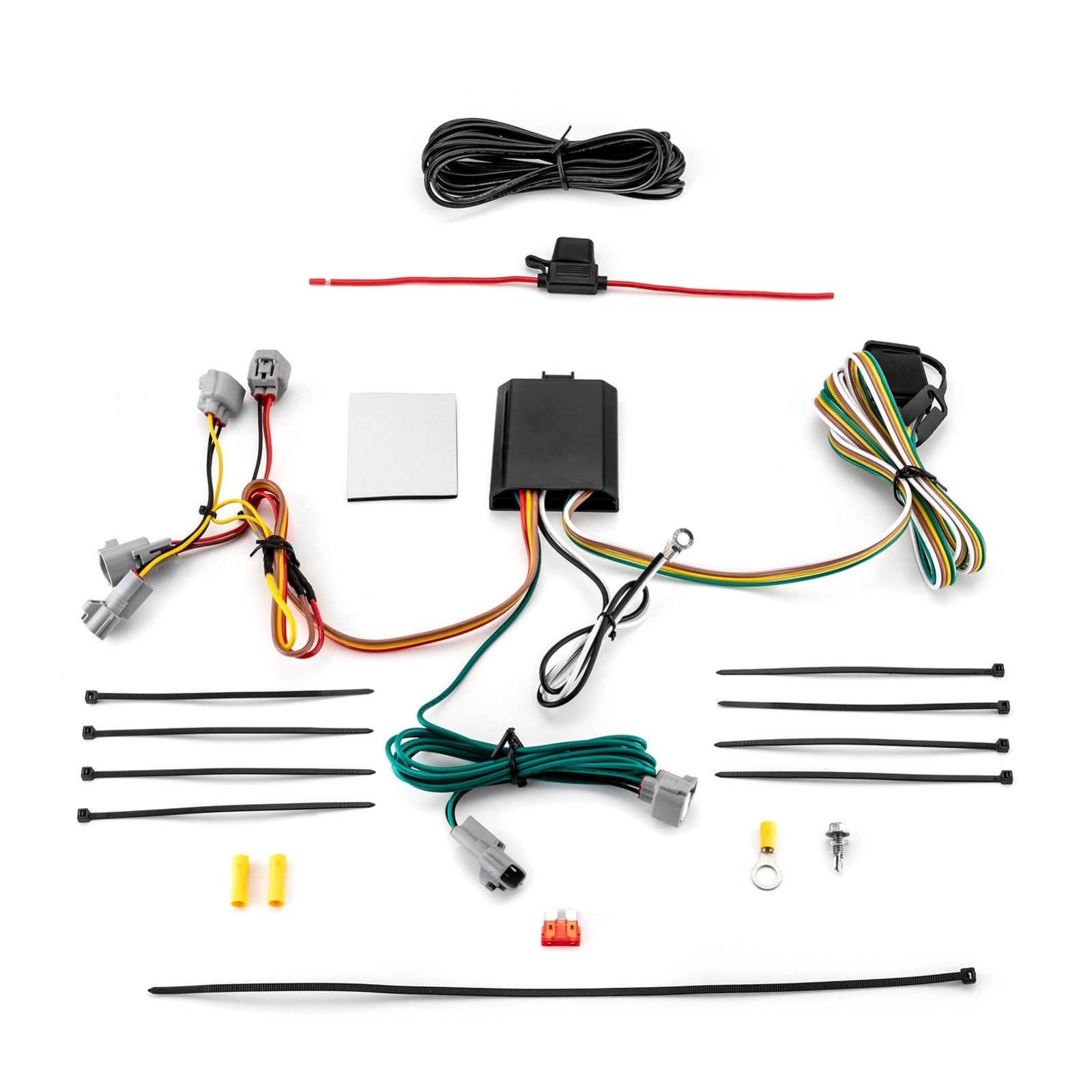 2016-2023 Toyota Tacoma Vehicle-Side 4-Pin Trailer Wiring Harness w/ Plug & Play Connector - Weisen