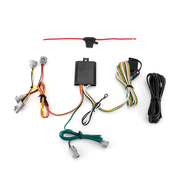 2016 - 2023 Toyota Tacoma Vehicle - Side 4 - Pin Trailer Wiring Harness w/ Plug & Play Connector - WeiSen - 70206014