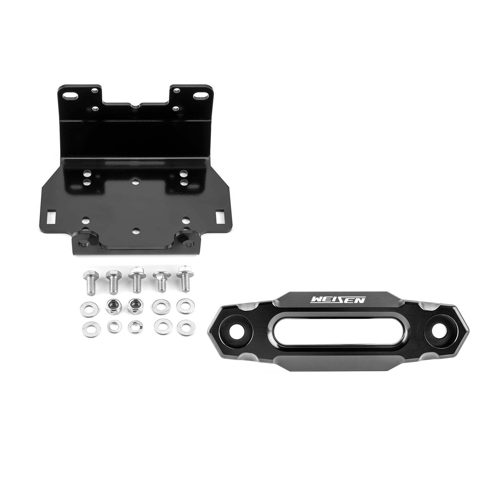 2016-2023 Yamaha Grizzly 700 Kodiak 700 Solid Steel Winch Mounting Bracket - Weisen