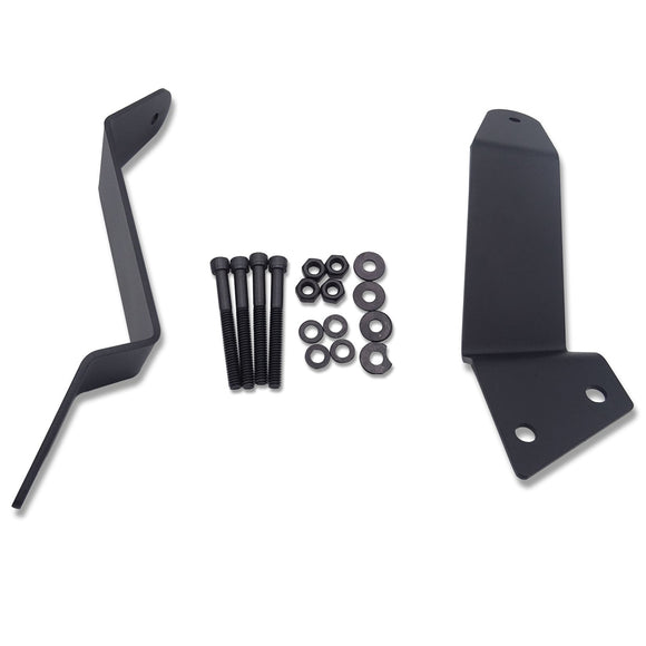 2016 - 2024 Honda Pioneer 1000 Heavy - Duty Steel 54" Curved Light Bar Mounting Bracket - WeiSen - ZT160