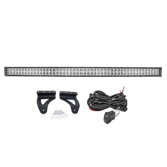 2016+ Can - Am Defender Maverick Pro - Fit Cage 52" LED Light Bar Upper Roof Brackets - WeiSen - ZT176 - L13 - W2+WI008