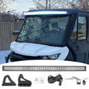 2016+ Can - Am Defender Maverick Pro - Fit Cage 52" LED Light Bar Upper Roof Brackets - WeiSen - ZT176 - L13 - W2+WI008