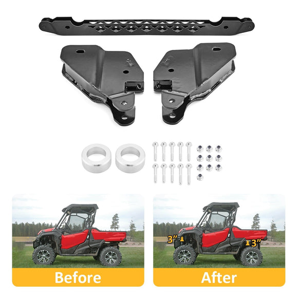 2016 - UP Honda Pioneer 1000/1000 - 5/1000 - 6 Deluxe Heavy Duty 3" Rise Full Lift Kit - WeiSen - 80401045