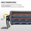 2017 - 2019 Ford Super Duty F250 - F550 Front Bumper 32" Curved LED Light Bracket Mount Kit - WeiSen - 70102042+70202007+70203004