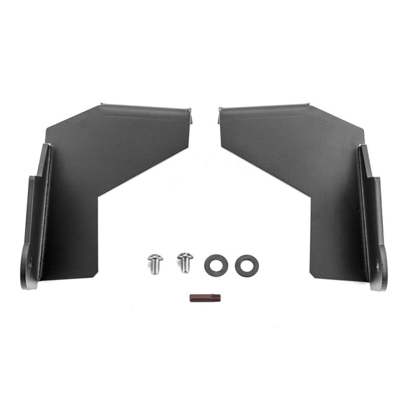2017 - 2019 Ford Super Duty F250 - F550 Front Bumper 32" Curved LED Light Bracket Mount Kit - WeiSen - 70102042+70202007+70203004