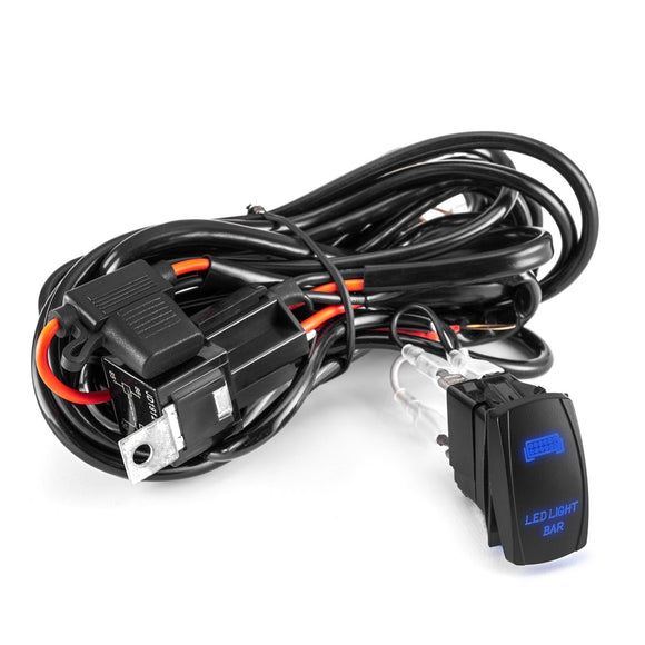 2017 - 2020 Ford F150 Raptor Bumper 42" Curved LED Light Bar Bracket Mount Wire Kit - WeiSen - 70102044+70202009