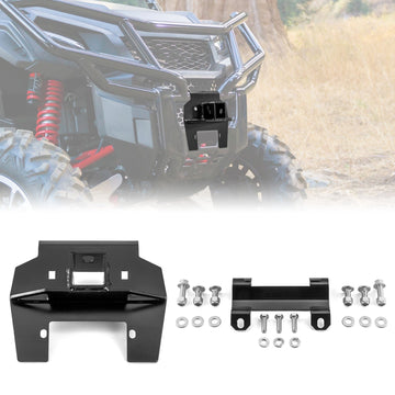 2017 - 2021 Honda Pioneer 1000 LE / 1000 - 5 LE Steel Front Receiver Tow Hitch - WeiSen - 80107013