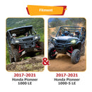 2017 - 2021 Honda Pioneer 1000 LE / 1000 - 5 LE Steel Front Receiver Tow Hitch - WeiSen - 80107013