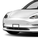 2017 - 2022 Tesla Model 3 Front Lower Bumper Grille License Plate Frame Mount Bracket | No Drilling - WeiSen - 70302011