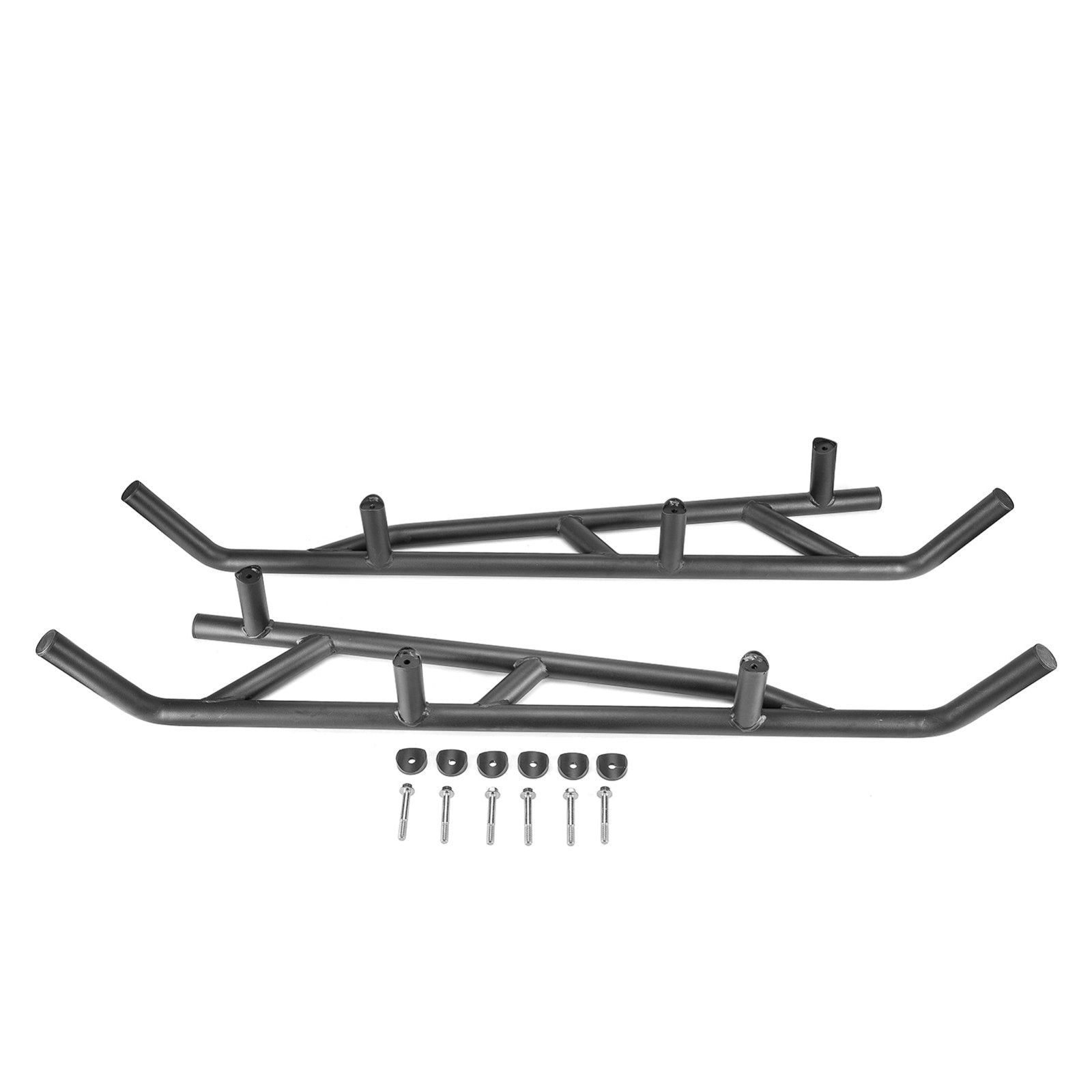 2017 - 2024 Can Am Maverick X3 1.75" Diameter Steel Tubing Nerf Bars Rock Sliders - WeiSen - 80311001