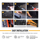 2017 - 2024 Can Am Maverick X3 1.75" Diameter Steel Tubing Nerf Bars Rock Sliders - WeiSen - 80311001