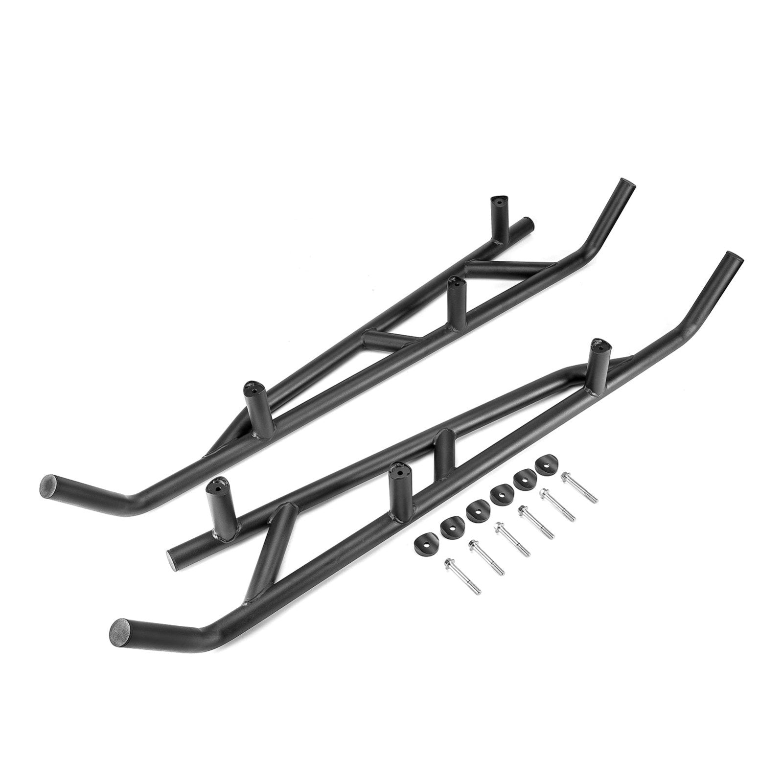 2017 - 2024 Can Am Maverick X3 1.75" Diameter Steel Tubing Nerf Bars Rock Sliders - WeiSen - 80311001