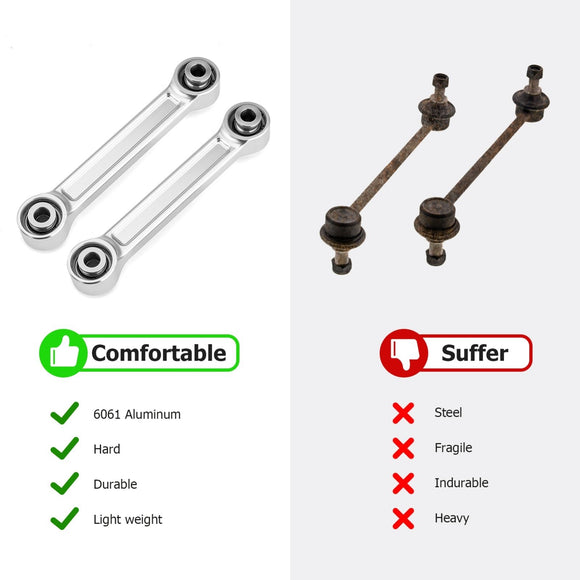 2017 - 2024 Can - Am Maverick X3 6061 Aluminum Rear Sway Bar Links - WeiSen - 80402003