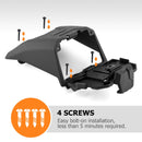 2017 - 2024 Can Am Maverick X3/X3 Max All Models Electronic Device Tablet Holder GPS Mount - WeiSen - 80120010