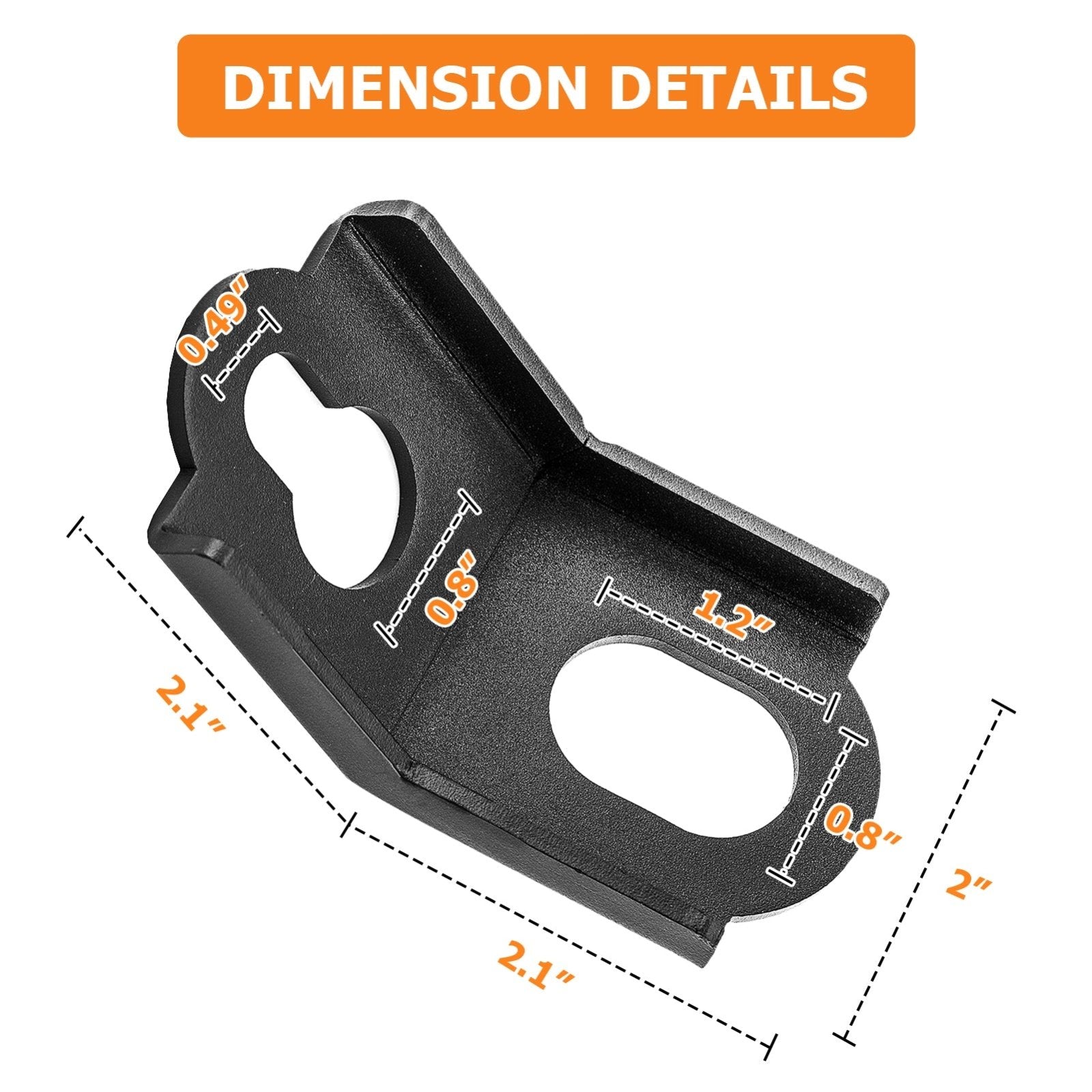 2017-2023 Can Am Maverick X3 All Models Steel Front Rear Secure Tie Down Hooks - Weisen