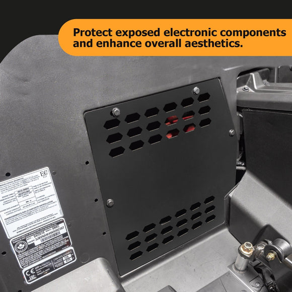 2017 - 2024 Can - Am Maverick X3/X3 Max Aluminum Battery Cover Plate Battery Protection - WeiSen - 80320017