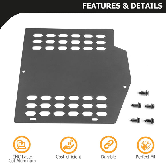 2017 - 2024 Can - Am Maverick X3/X3 Max Aluminum Battery Cover Plate Battery Protection - WeiSen - 80320017