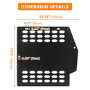 2017 - 2024 Can - Am Maverick X3/X3 Max Aluminum Battery Cover Plate Battery Protection - WeiSen - 80320017