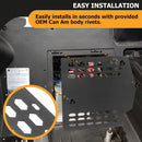 2017 - 2024 Can - Am Maverick X3/X3 Max Aluminum Battery Cover Plate Battery Protection - WeiSen - 80320017