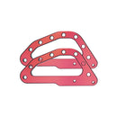 2017 - 2024 Can Am Maverick X3/Maverick X3 Max Anodized Red Pillar Grab Pull Handle Grip Kit - WeiSen - 80302004